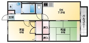 カーサブレッサの物件間取画像